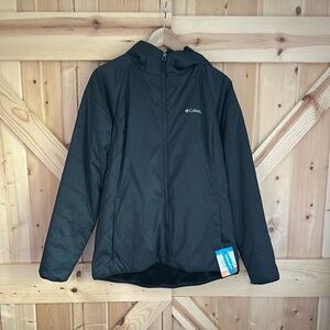 Columbia Black Hooded Jacket